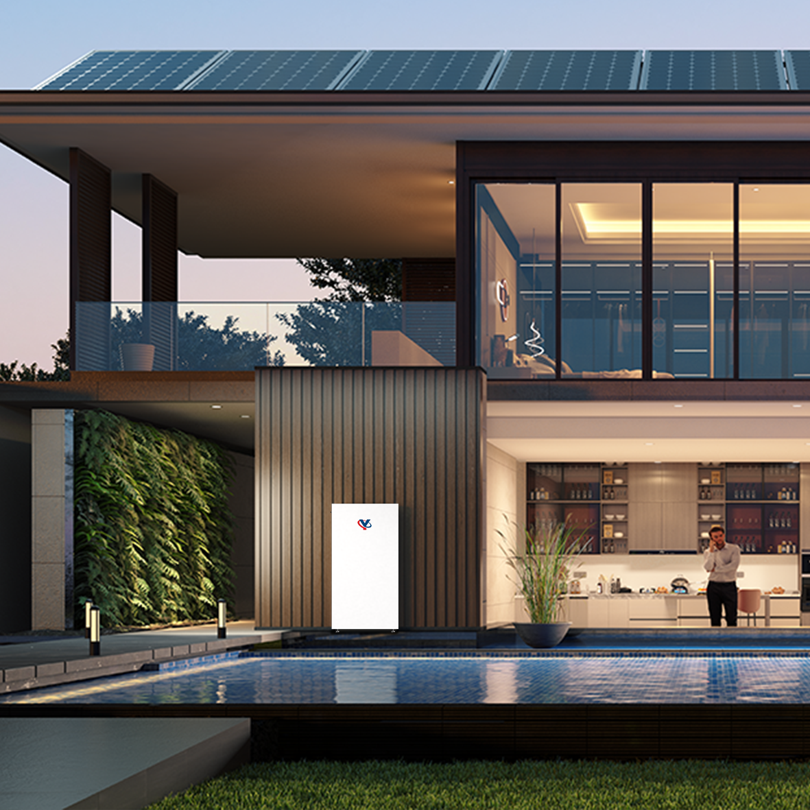 Household Liquid Cooling All in One Energy Storage Battery 