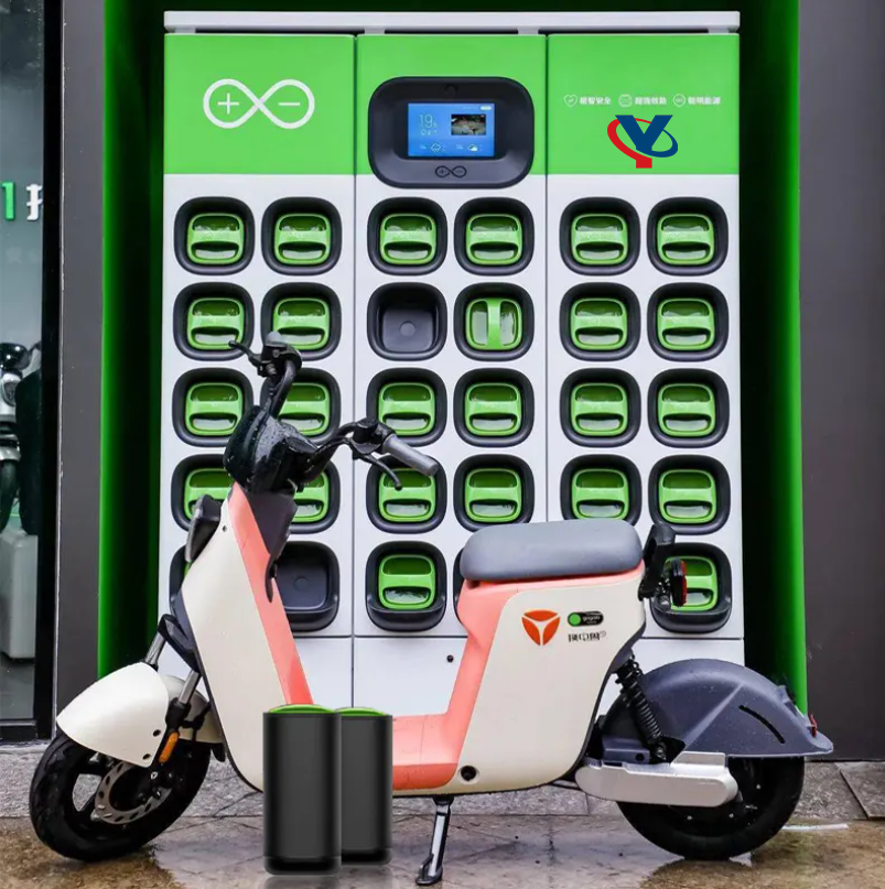 Public Exchange Station Electric Bicycle Scooter Electric Motorcycle Akku Jaettu vaihtokaapin latauskaappi