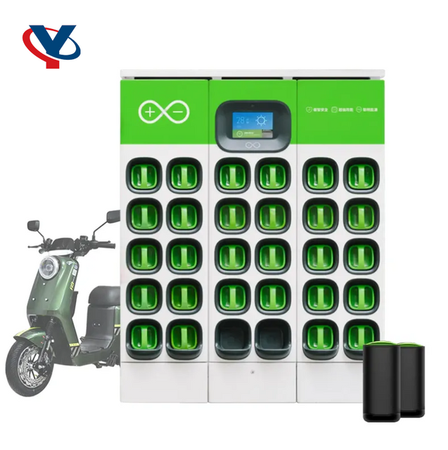 Public Exchange Station Electric Bicycle Scooter Electric Motorcycle Akku Jaettu vaihtokaapin latauskaappi