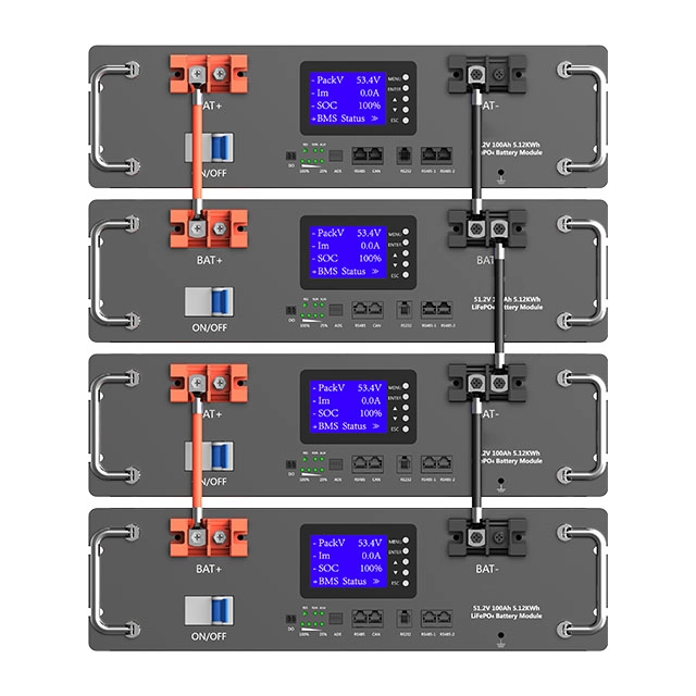 Koti Ess-Ytbattery Pack-Rack asennettu (48V100A)